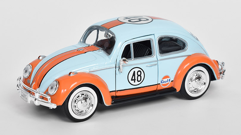 Volkswagen Beetle Kafer #48 1966 Gulf 1:24 - MOTORMAX