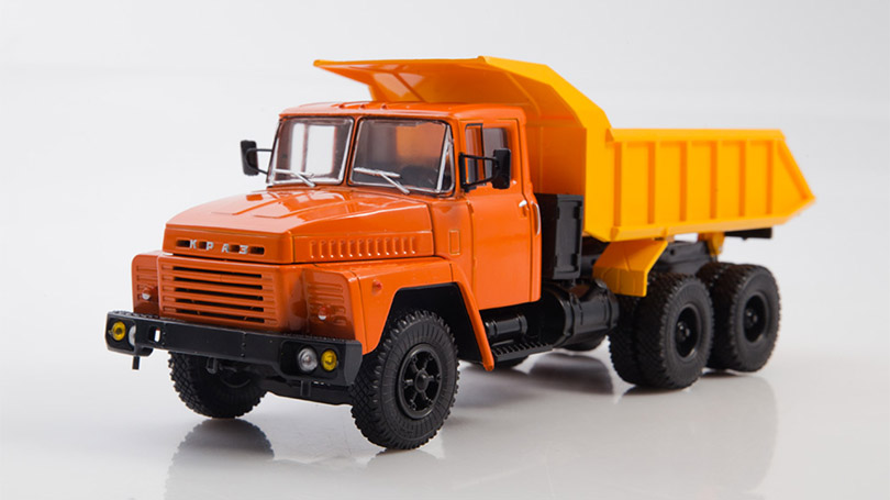 KRAZ-251B 1:43 časopis s modelem - Legendární náklaďáky SSSR #58