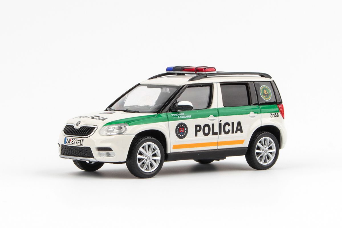 Škoda Yeti FL 2013 Polícia SR 1:43 - Abrex