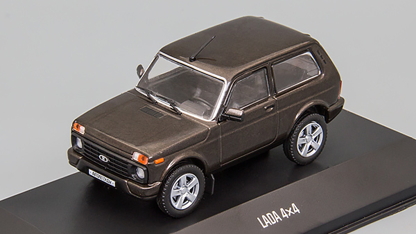 Lada 4x4 Niva 1:43 Autolegendy Rusko - DeAgostini časopis s modelem #10