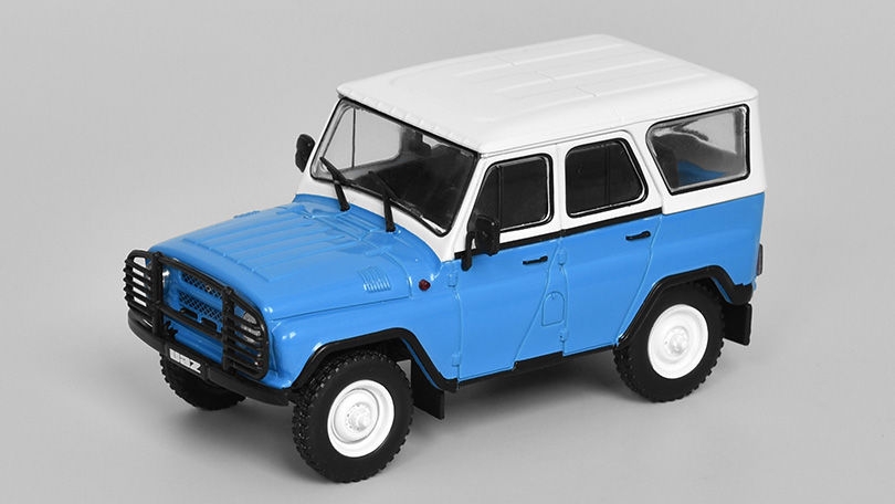 UAZ-31514 1:43 - UAZ ve službě #3 časopis s modelem