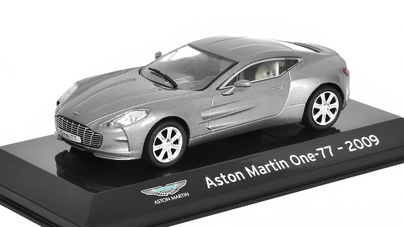 Aston Martin One-77 2009 1:43 - Altaya časopis s modelem