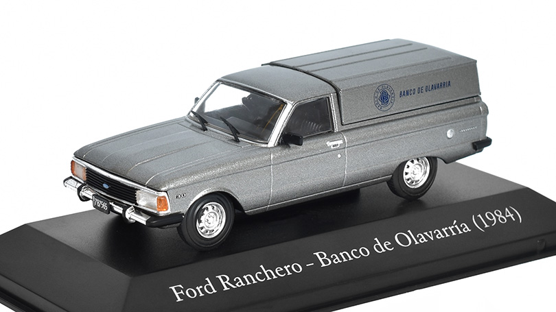 Ford Ranchero - Banco  de Olavarria 1984 1:43 časopis s modelem