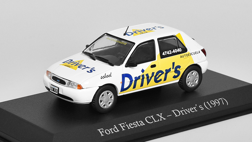 Ford Fiesta CLX - Driver's 1997 1:43 časopis s modelem