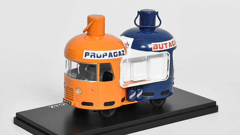 Renault 1400 kg Butagaz/Propagaz 1:43 - Hachette časopis s modelem