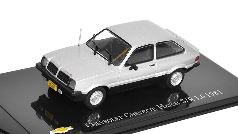 Chevrolet Chevette Hatch S/R 1.6 1981 1:43 - DeAgostini časopis s modelem