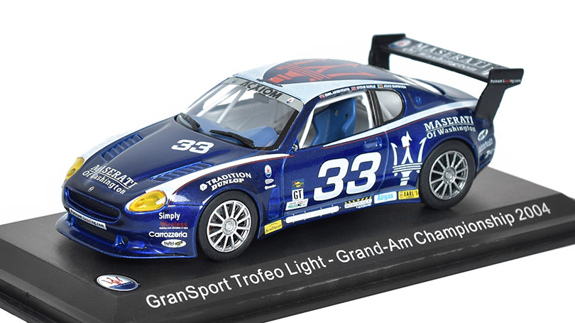 Maserati GranSport Trofeo Light #33 2004 1:43 - Leo Models časopis s modelem