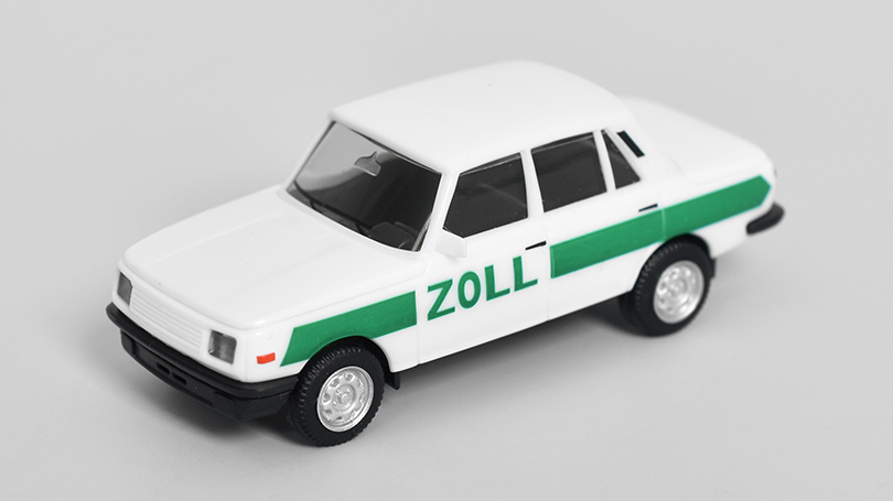 Wartburg 353 Limousine Zoll 1985 1:87 - Herpa