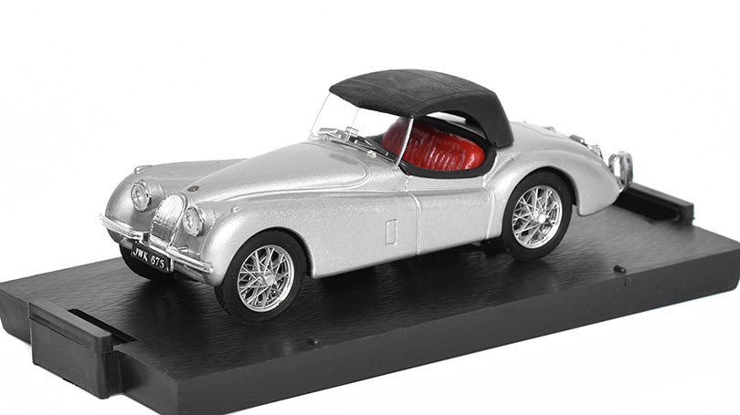 Jaguar XK 120 3.5 Spider Closed 1948 - 1:43 - Brumm 