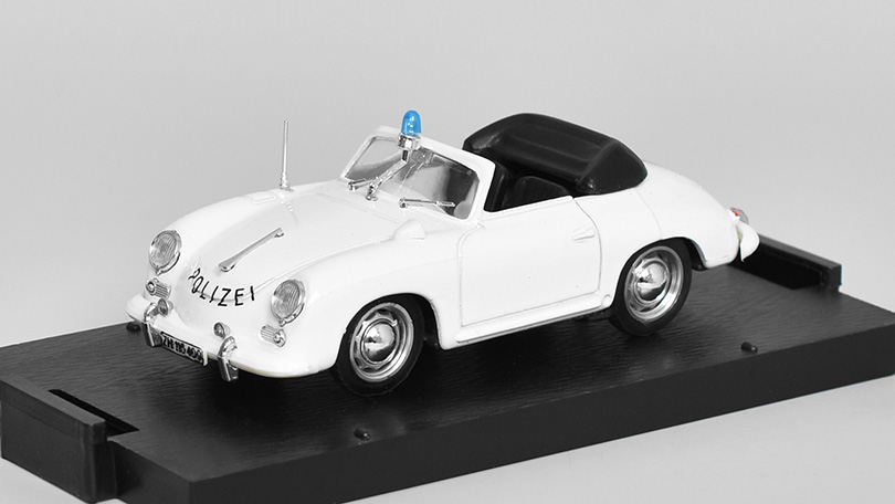 Porsche 356 Police Finland 1952 1:43 - Brumm