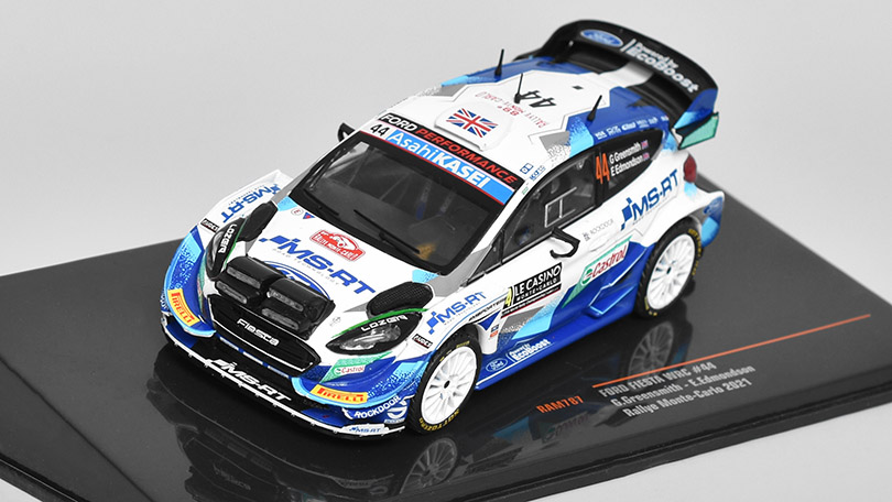 Ford Fiesta WRC #44 Rallye Monte-Carlo 2021 1:43 - IXO Models 