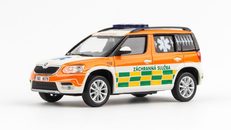 Škoda Yeti FL 2013 Pet-Medic 1:43 - Abrex