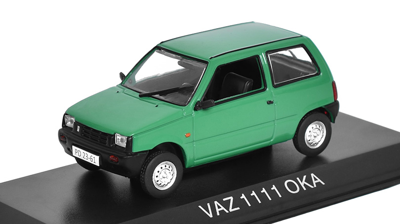 LADA VAZ 1111 OKA 1:43 - Legendární Auta minulé éry časopis s modelem #140