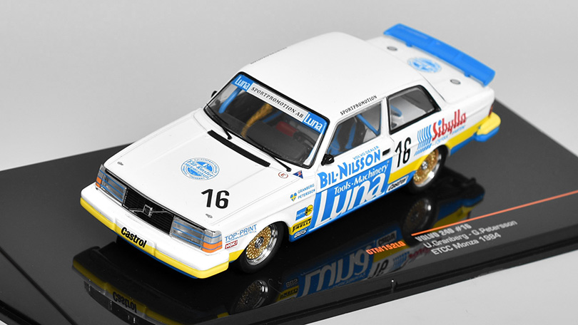 Volvo 240 #16 ETCC Monza 1984 1:43 - IXO Models