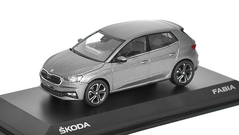 Škoda Fabia IV šedá Graphite 1:43