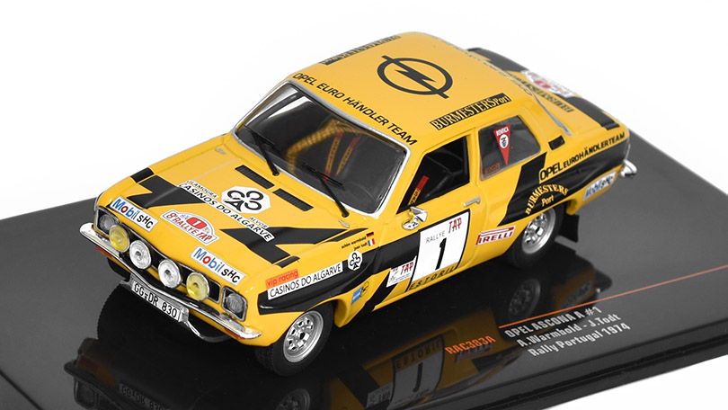 Opel Ascona A #1 1974 Rally Portugal 1:43 - IXO Models 