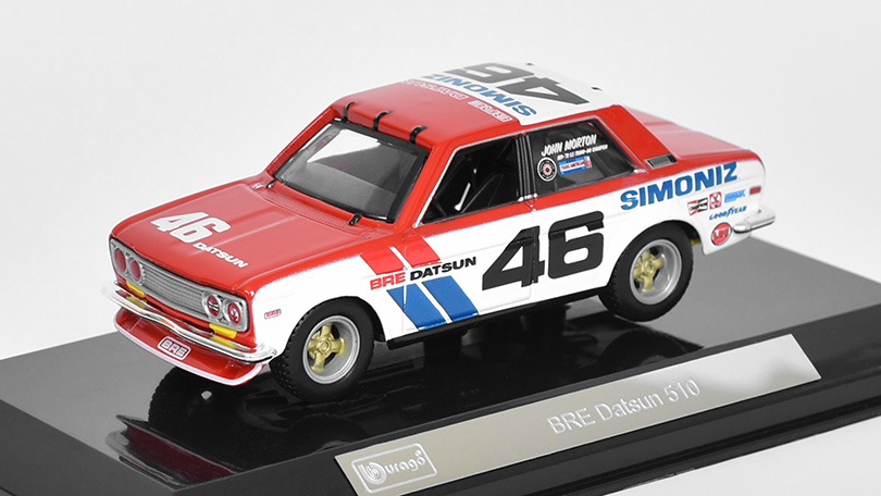 Datsun 510 BRE #46 1:43 - Bburago