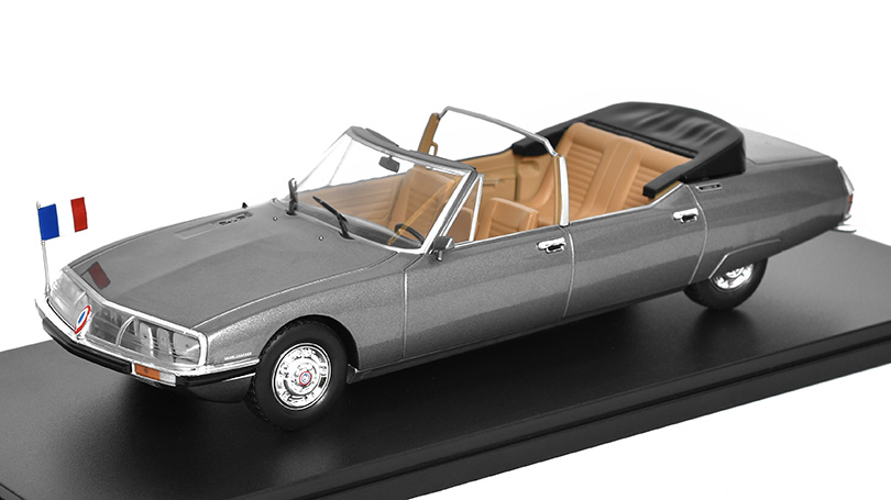 Citroen SM Presidentielle Cabriolet 1972 1:24 - Hachette časopis s modelem