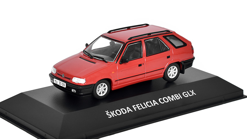 Škoda Felicia Combi GLX 1:43 - Kaleidoskop slavných vozů časopis s modelem #38