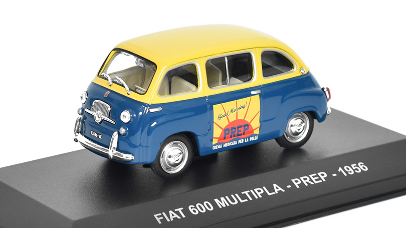 Fiat 600 Multipla PREP 1956 1:43 - DeAgostini časopis s modelem