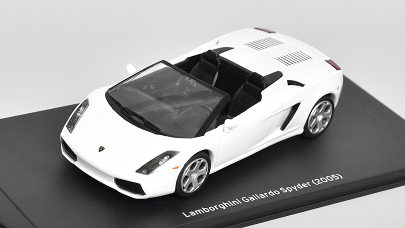 Lamborghini Gallardo Spyder 2005 1:43 - časopis s modelem