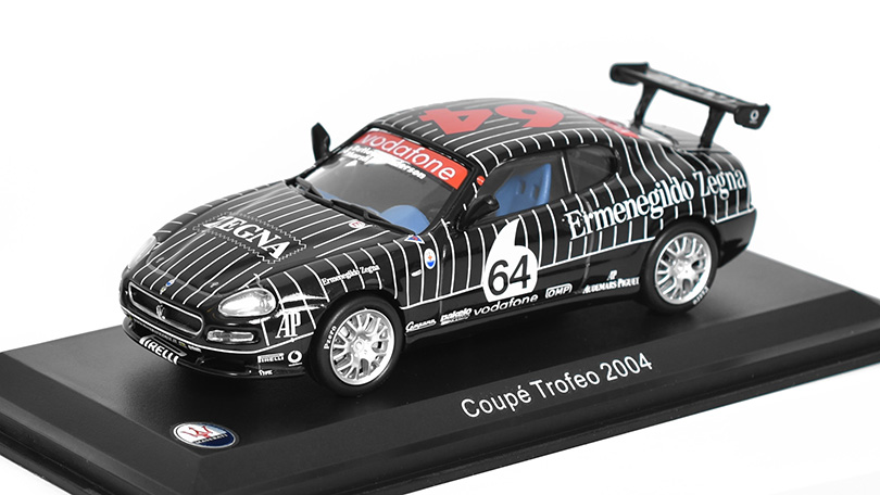 Maserati Coupe Trofeo #64 2004 1:43 - Leo Models časopis s modelem