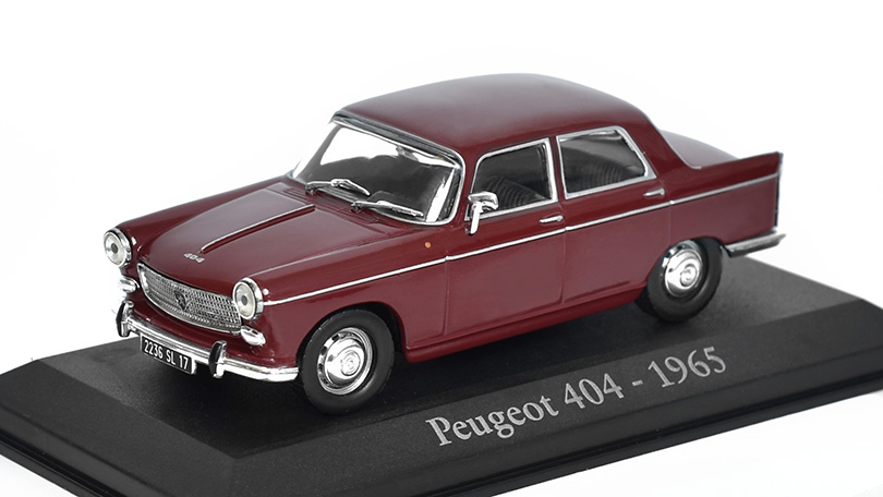 Peugeot 404 - 1965 1:43 - DeAgostini časopis s modelem