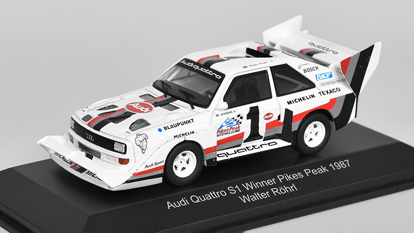 Audi Quattro S1 #1 Winner Pikes Peak 1987 W. Rohrl - 1:43 CMR 