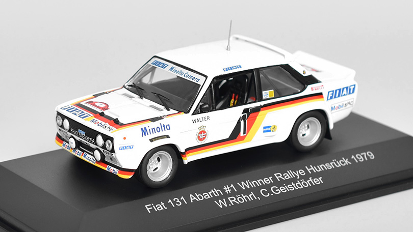 Fiat 131 Abarth #1 Winner Rallye Hunsruck 1979 Rohrl/Geistdoerfer 1:43 CMR 