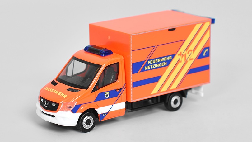 Mercedes-Benz Sprinter Feuerwehr Metzingen - Hasiči - 1:87 - Herpa