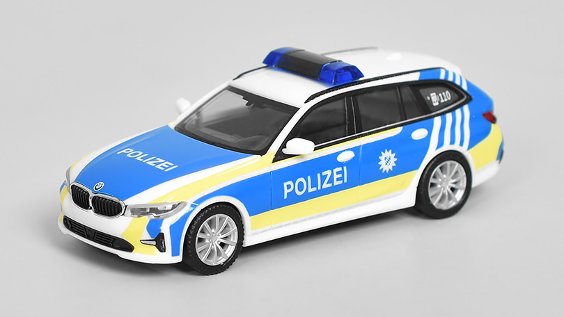 BMW 3-er Touring Polizei 1:87 - Herpa