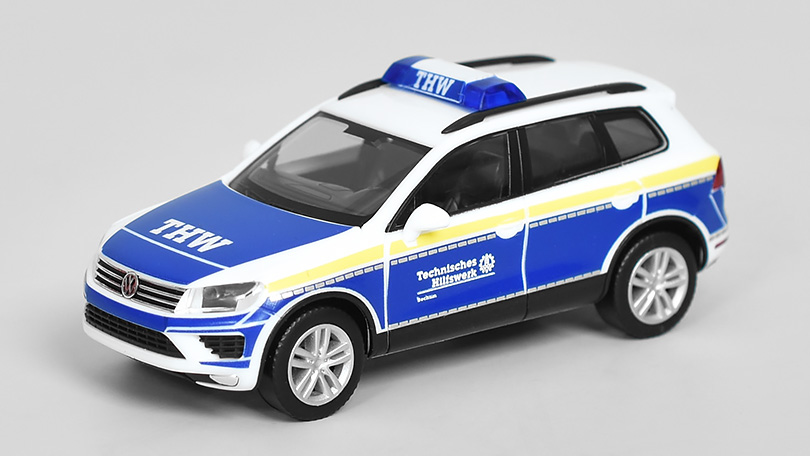 Volkswagen Touareg Technisches Hilfswerk 1:87 - Herpa