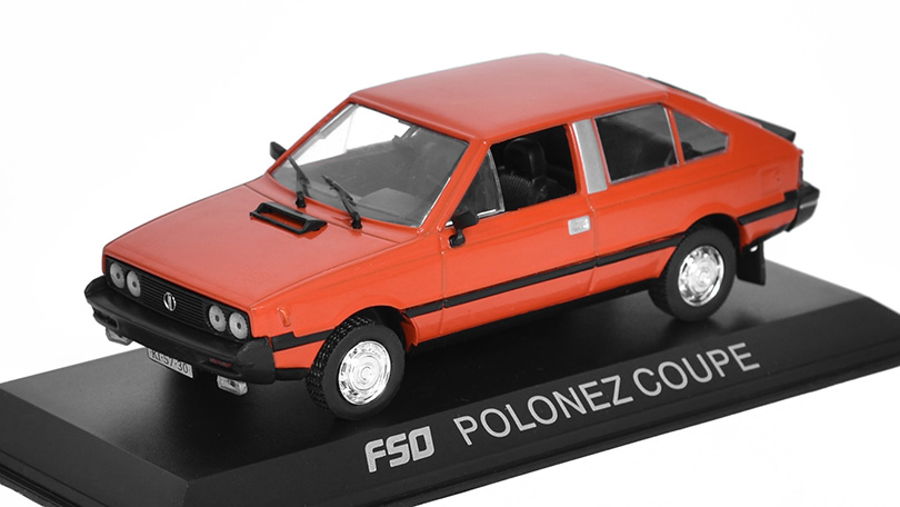 FSO Polonez Coupe 1:43 Legendární Automobily minulé éry - časopis s modelem #143