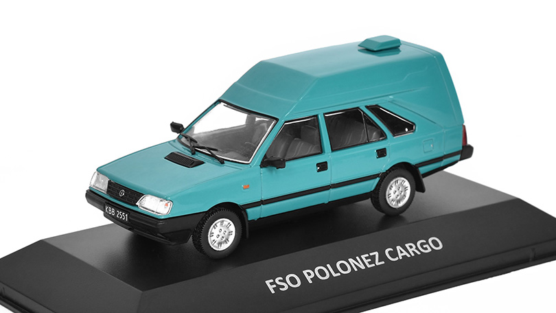 FSO Polonez Cargo 1:43 - DeAgostini Legendy FSO časopis s modelem #13