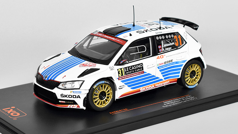 Škoda Fabia R5 #31 Rallye Monte-Carlo 2017 1:24 - IXO Models