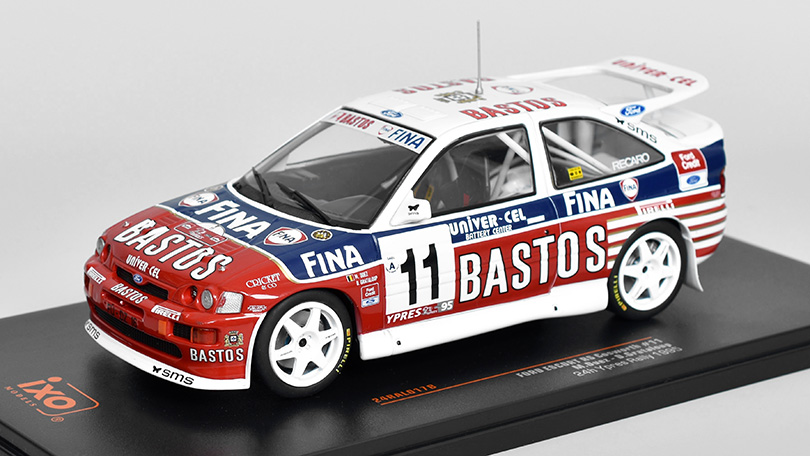 Ford Escort RS Cosworth #11 24h Ypres Rallye 1995 1:24 - IXO Models