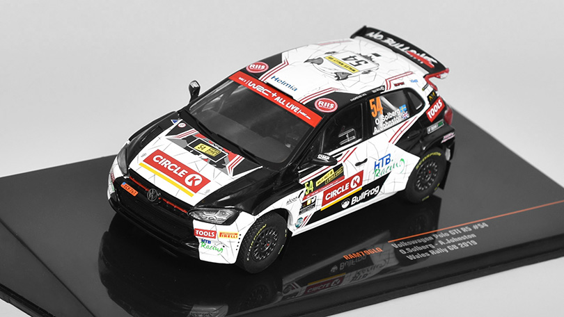 Volkswagen Polo GTI R5 #54 Wales Rally GB 2019 Solberg/Johnston 1:43 - IXO