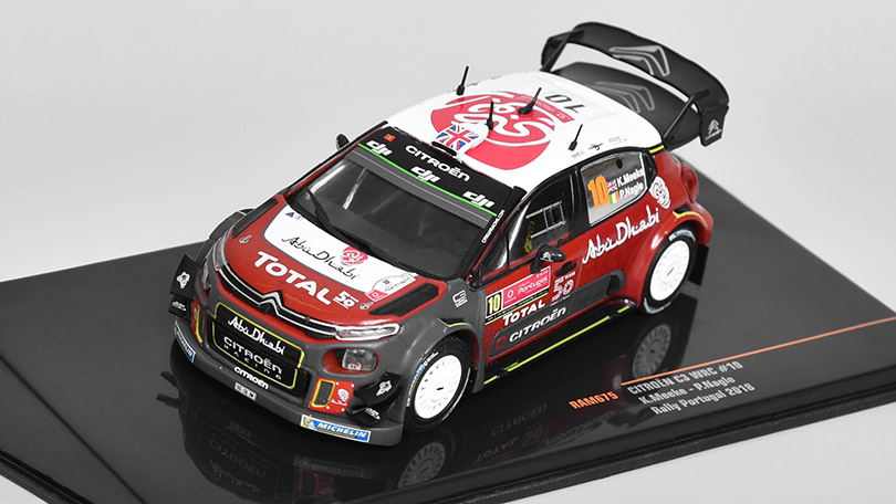 Citroen C3 WRC #10 Rally Portugal 2018 Meeke/Nagle 1:43 - IXO Models 