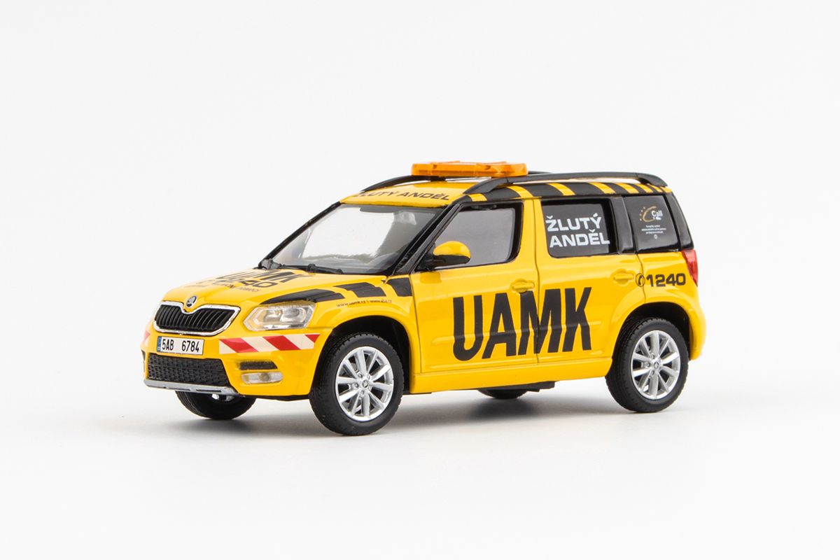 Škoda Yeti FL 2013 ÚAMK 1:43 - Abrex