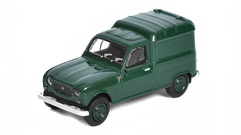 Renault R4 Dodávka 1:87 - Brekina