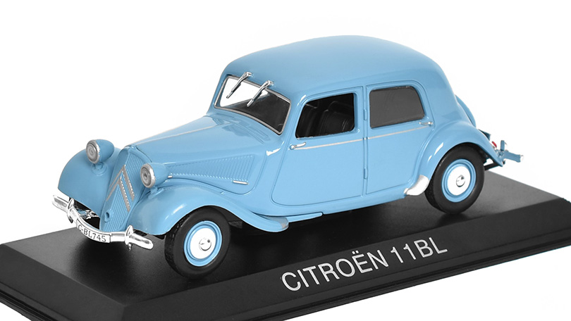 Citroen 11BL 1:43 Legendární auta minulé éry časopis s modelem #144