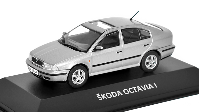 Škoda Octavia I 1997 1:43 - Kaleidoskop slavných vozů časopis s modelem #41