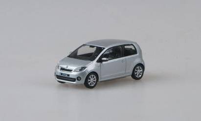 Škoda Citigo 3D stříbrná 1:43 - Abrex