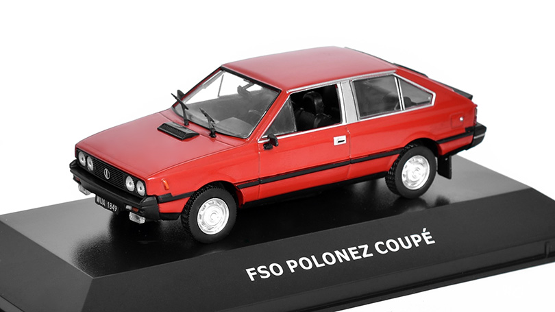 FSO Polonez Coupe 1:43 - DeAgostini Legendy FSO časopis s modelem #16