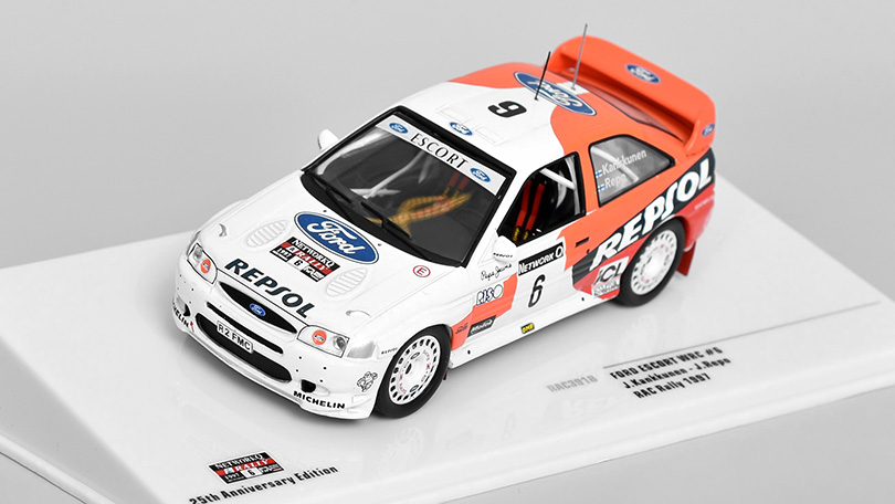 Ford Escort WRC #6 RAC Rally 1997 Kankkunen/Repo 1:43 - IXO Models