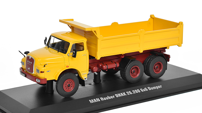 MAN Hauber DHAK 26.280 6x6 Dumper 1:43 - IXO Models