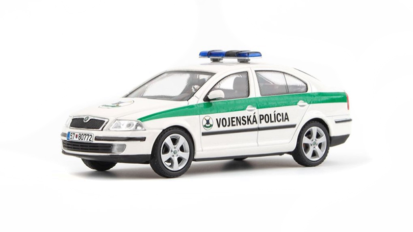 Škoda Octavia II 2004 Vojenská Polícia 1:43 - Abrex