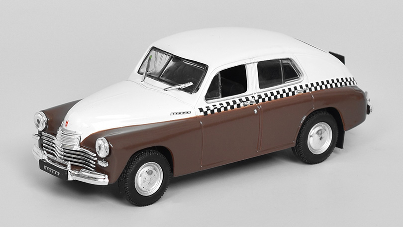 GAZ M20 Pobeda Taxi 1:43 - Autolegendy SSSR časopis s modelem