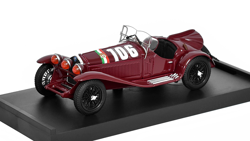 Alfa Romeo 2300 Mille Miglia #106 1932 1:43 - Brumm 