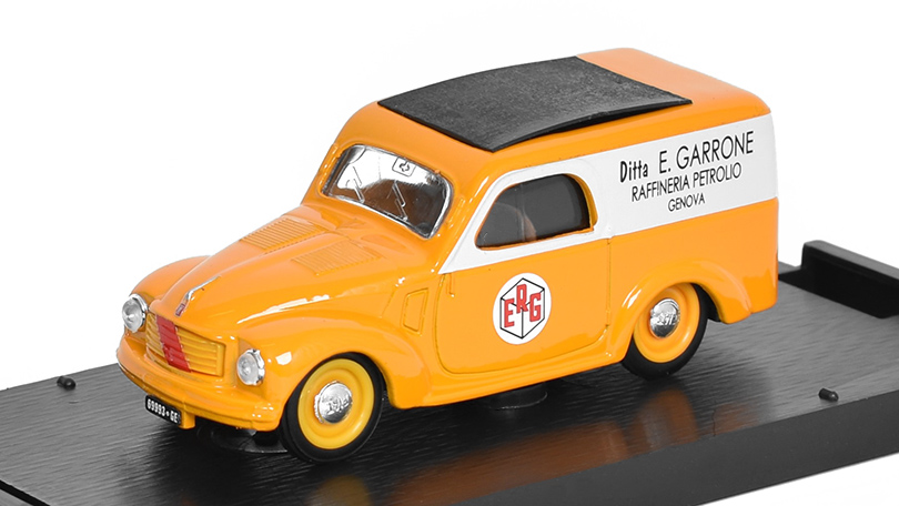 Fiat 500C Furgone ERG 1950 1:43 - Brumm